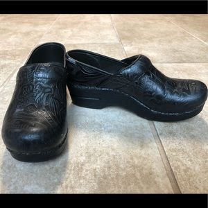SOLD: Professional Black Tooled Dansko
